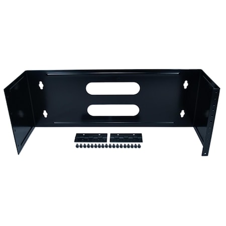 Qvs 4U Wallmount Hinged Patch Panel Bracket C5BRK4